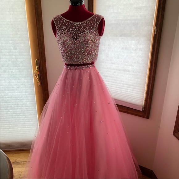 Pink Mori Lee Ballgown - Picture 2 of 7